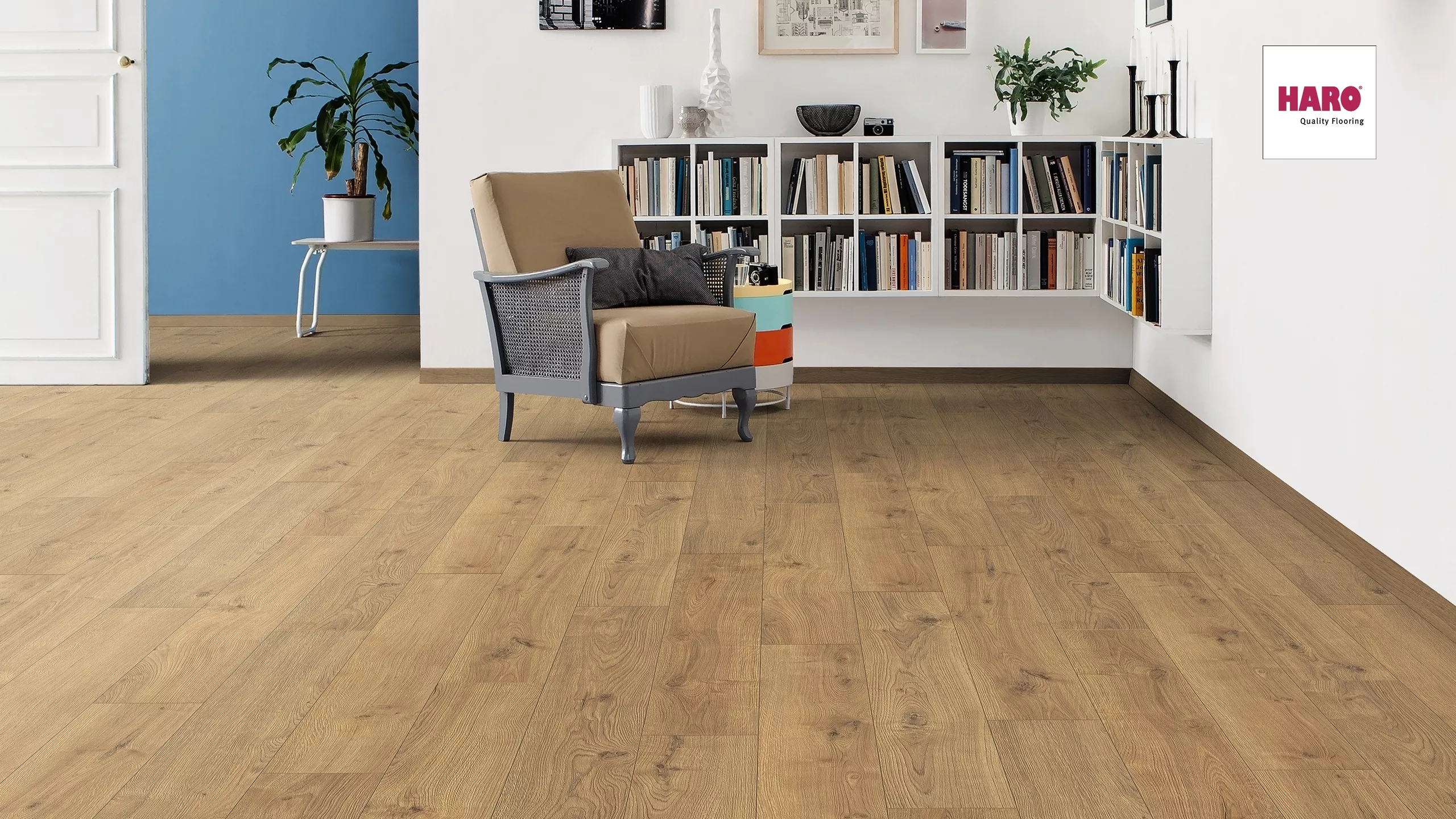 Ламинат HARO Дуб Порланд Природа Аква 540245