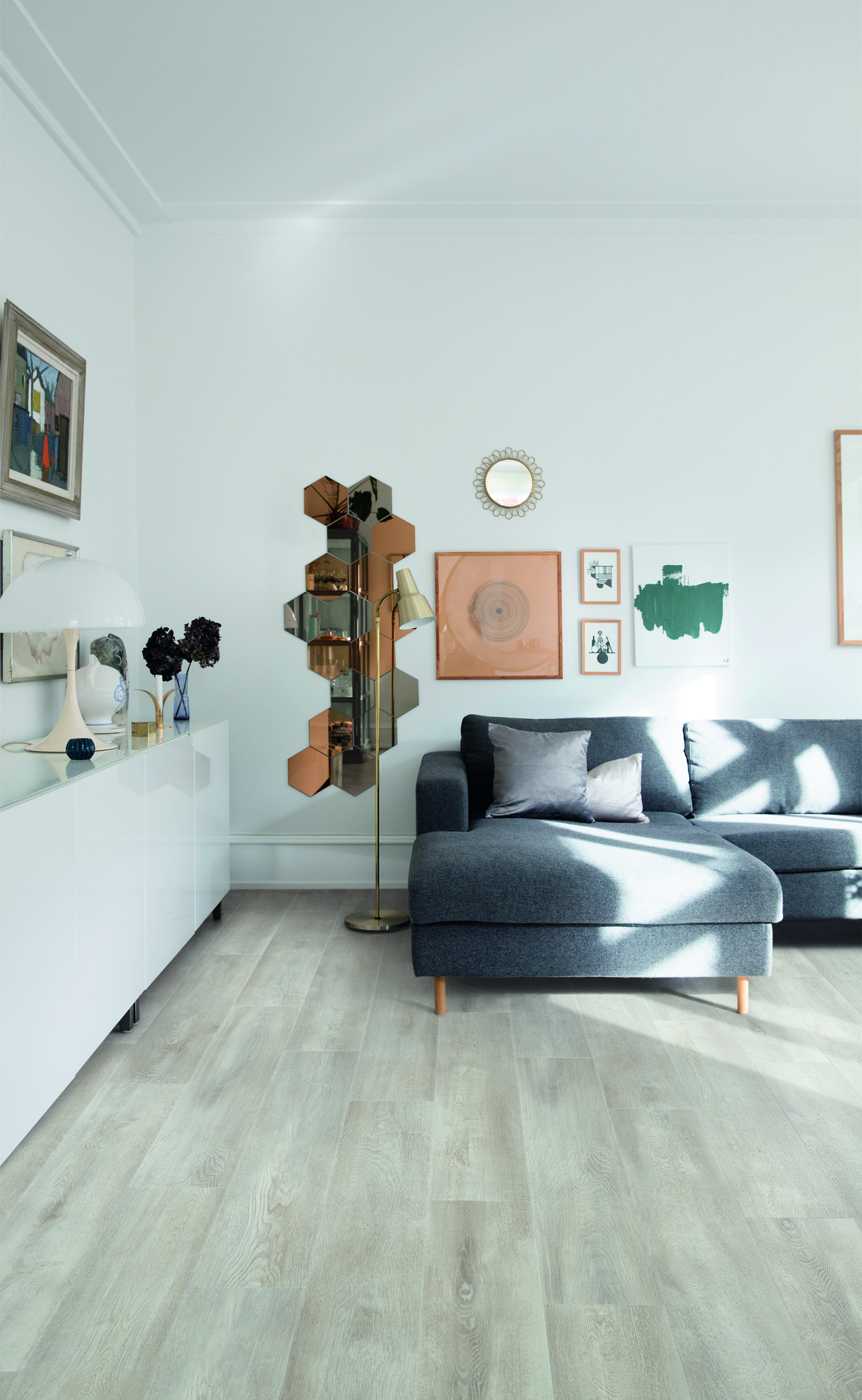 Adhesive vinyl floor Moduleo Impress Santa Cruz Oak 59143