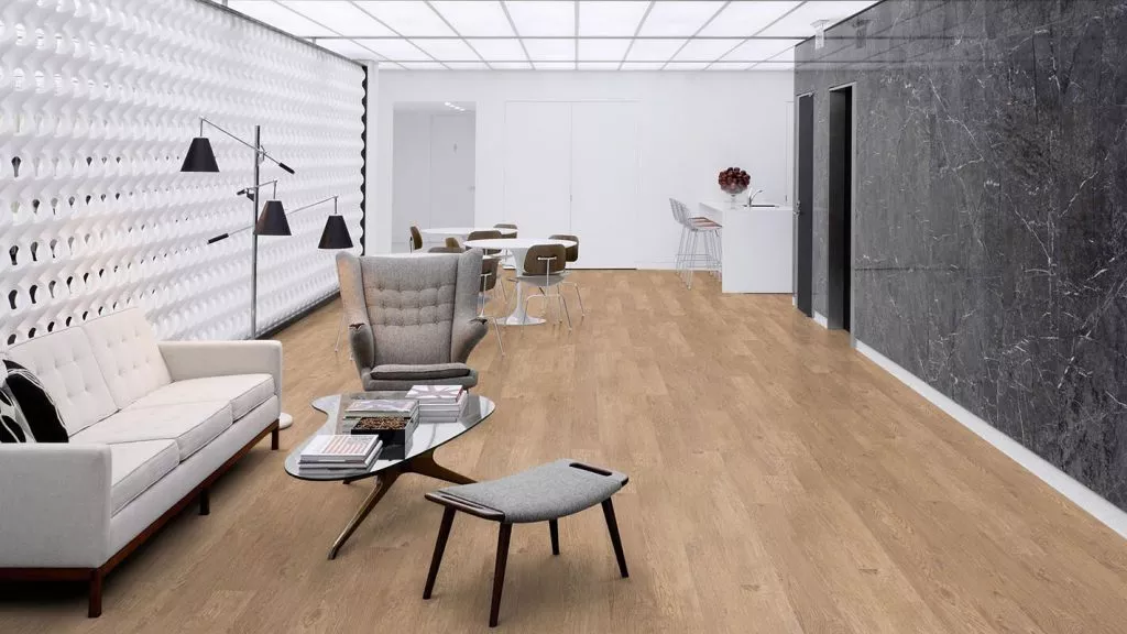 Vinila grīda Wicanders Hydrocork Castle Oak Raffia B5P0001