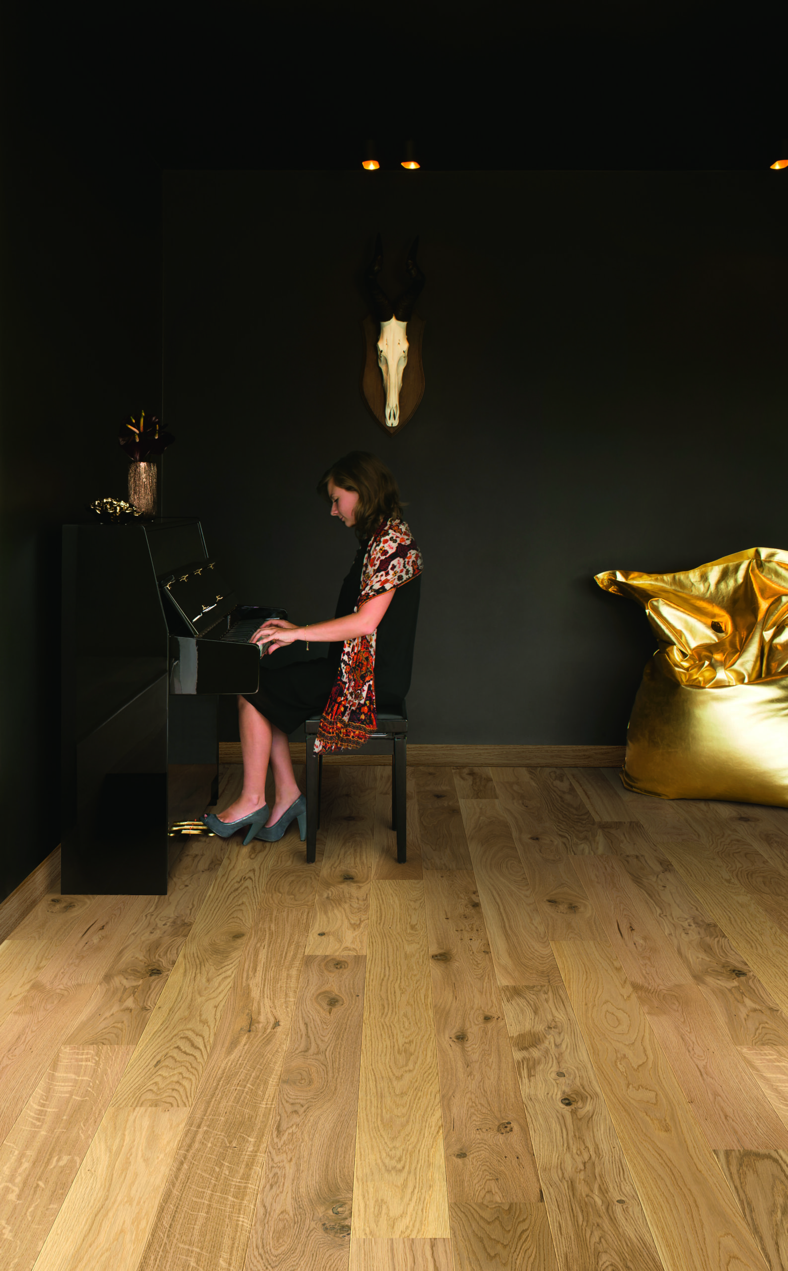 Trīsslāņu parkets Quick-Step Compact Oak Natural Matt COM1450