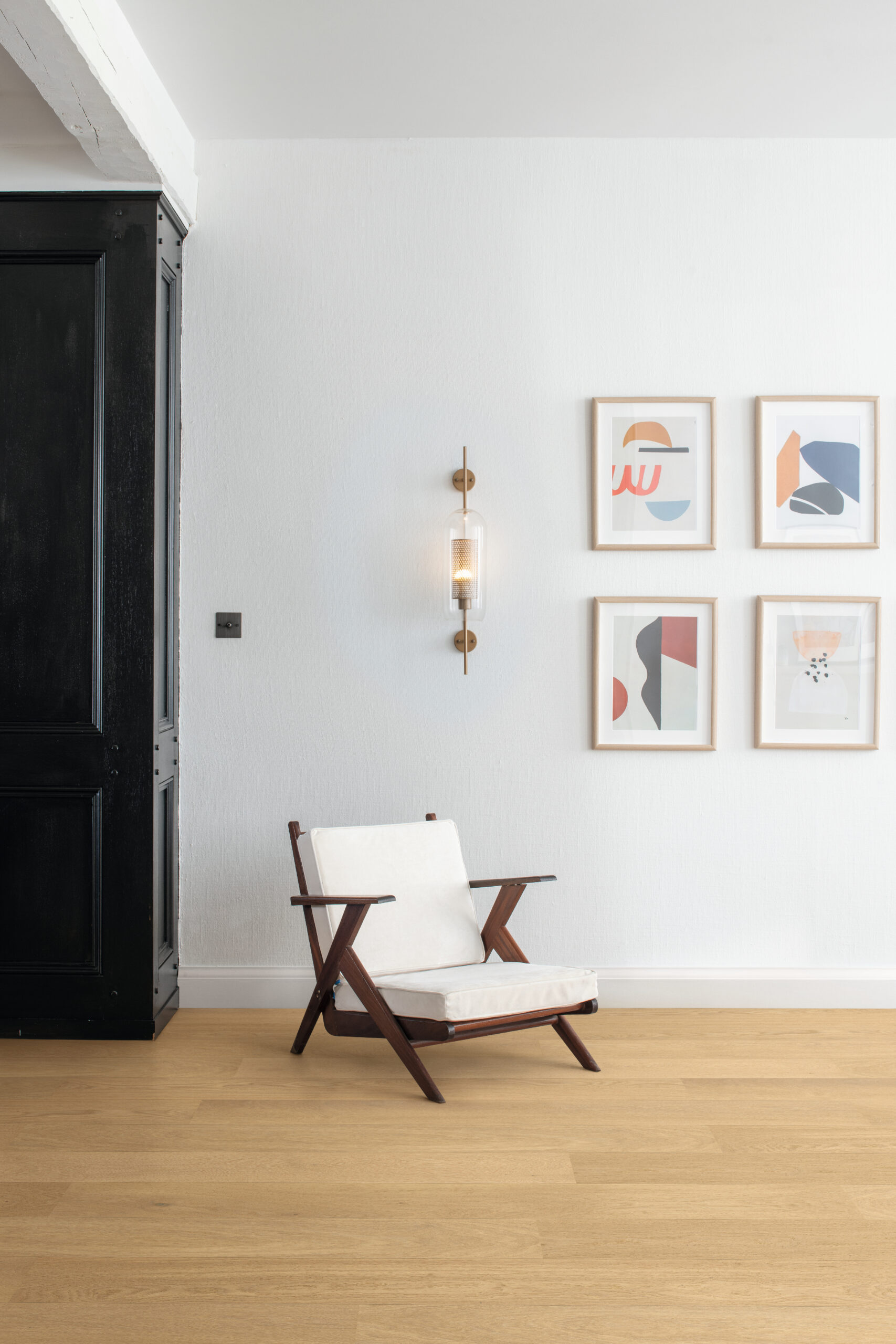 Trīsslāņu parkets Quick-Step Palazzo Refined oak extra matt PAL3095S