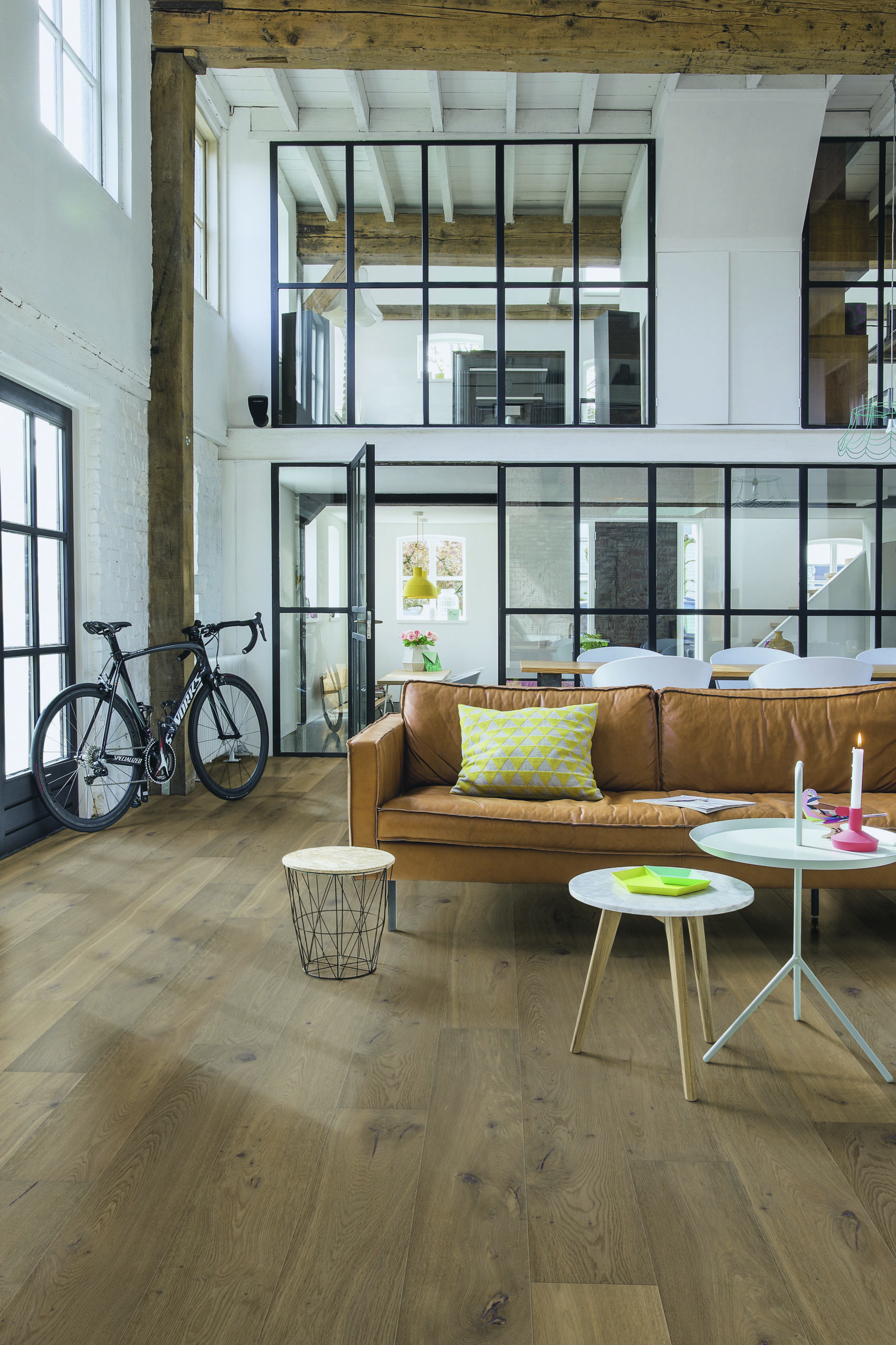 Trīsslāņu parkets Quick-Step Palazzo Cinnamon oak extra matt PAL3096S
