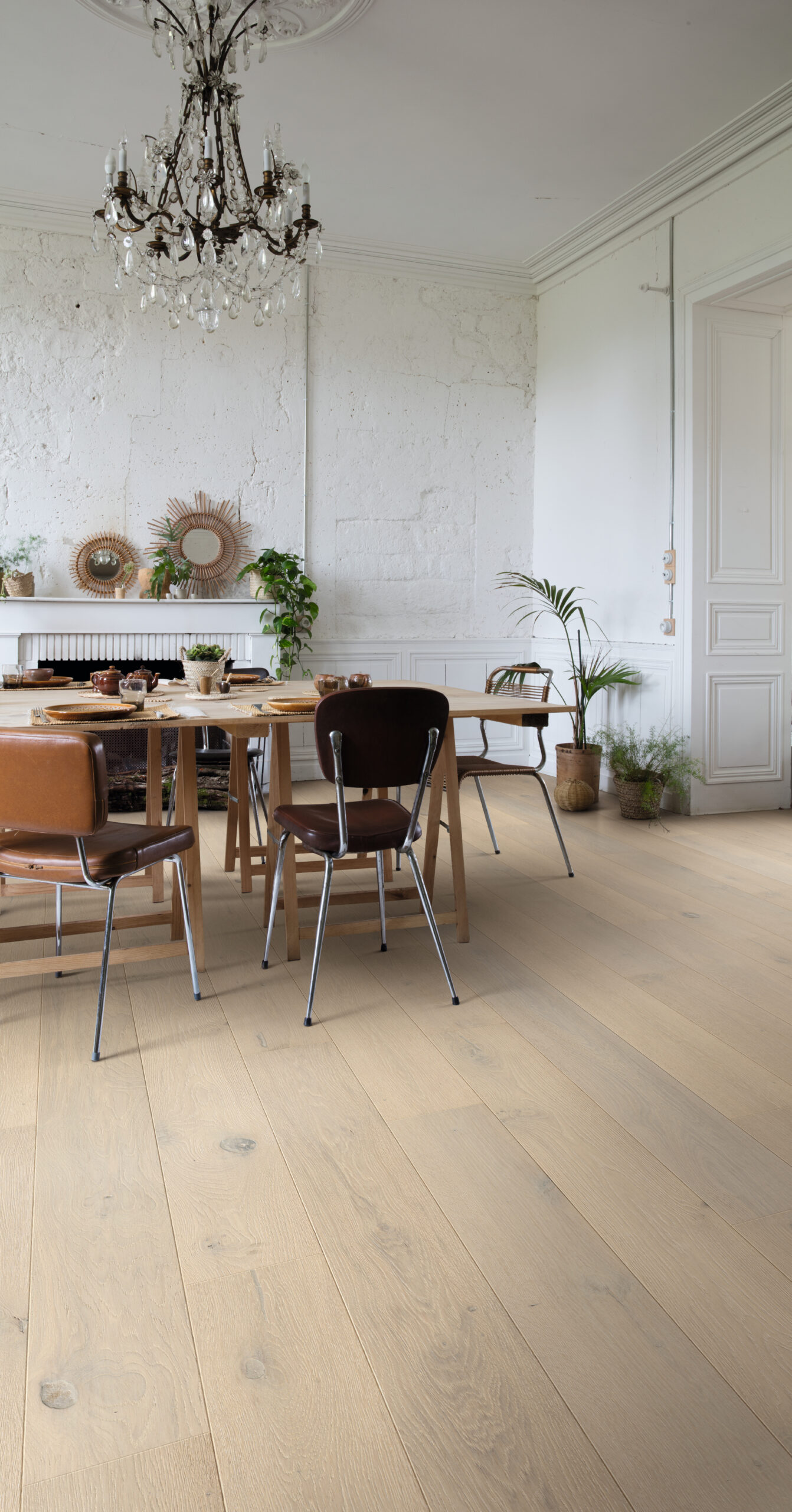 Trīsslāņu parkets Quick-Step Palazzo Frozen oak extra matt PAL3562S
