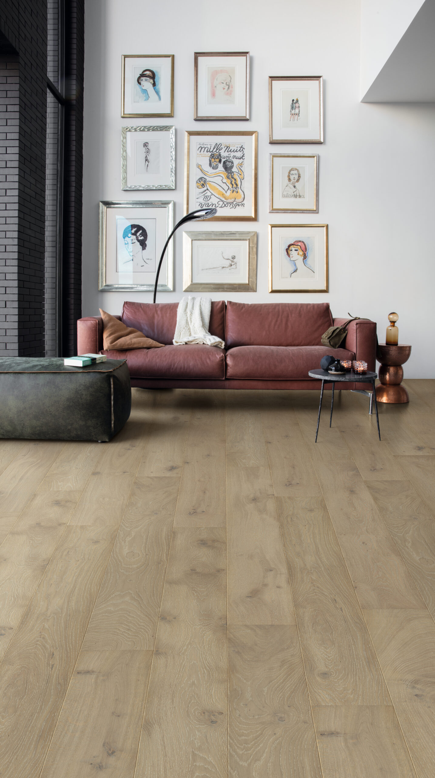 Trīsslāņu parkets Quick-Step Compact Grande Light storm oak extra matt COMG5110 Interior