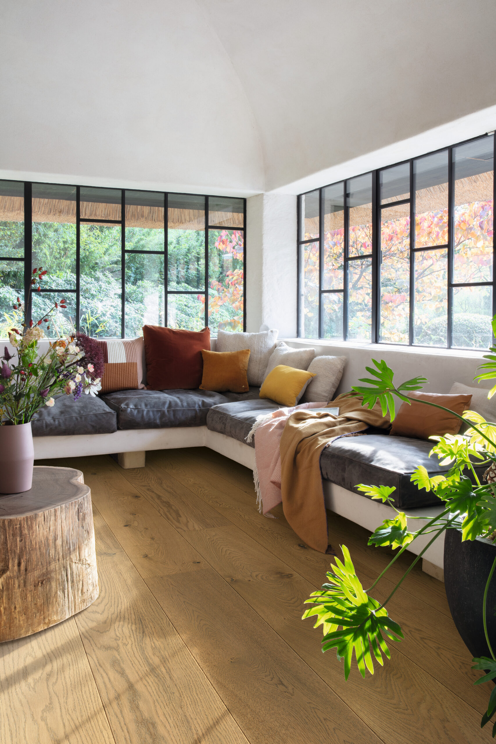 Trīsslāņu parkets Quick-Step Imperio Dark chestnut oak extra matt IMP5104S