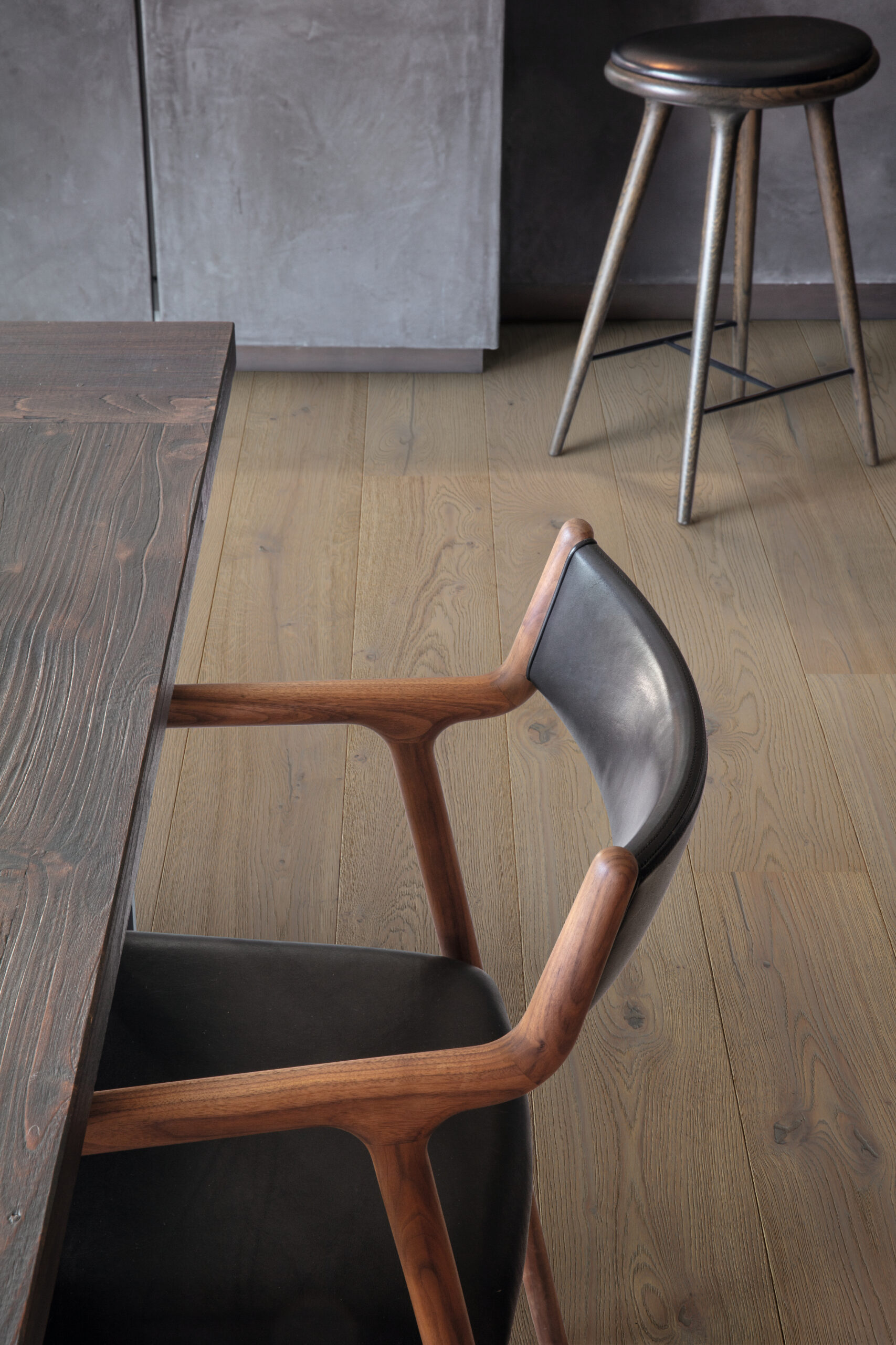 Trīsslāņu parkets Quick-Step Compact Grande Cotton grey oak extra matt COMG5112 Interior03