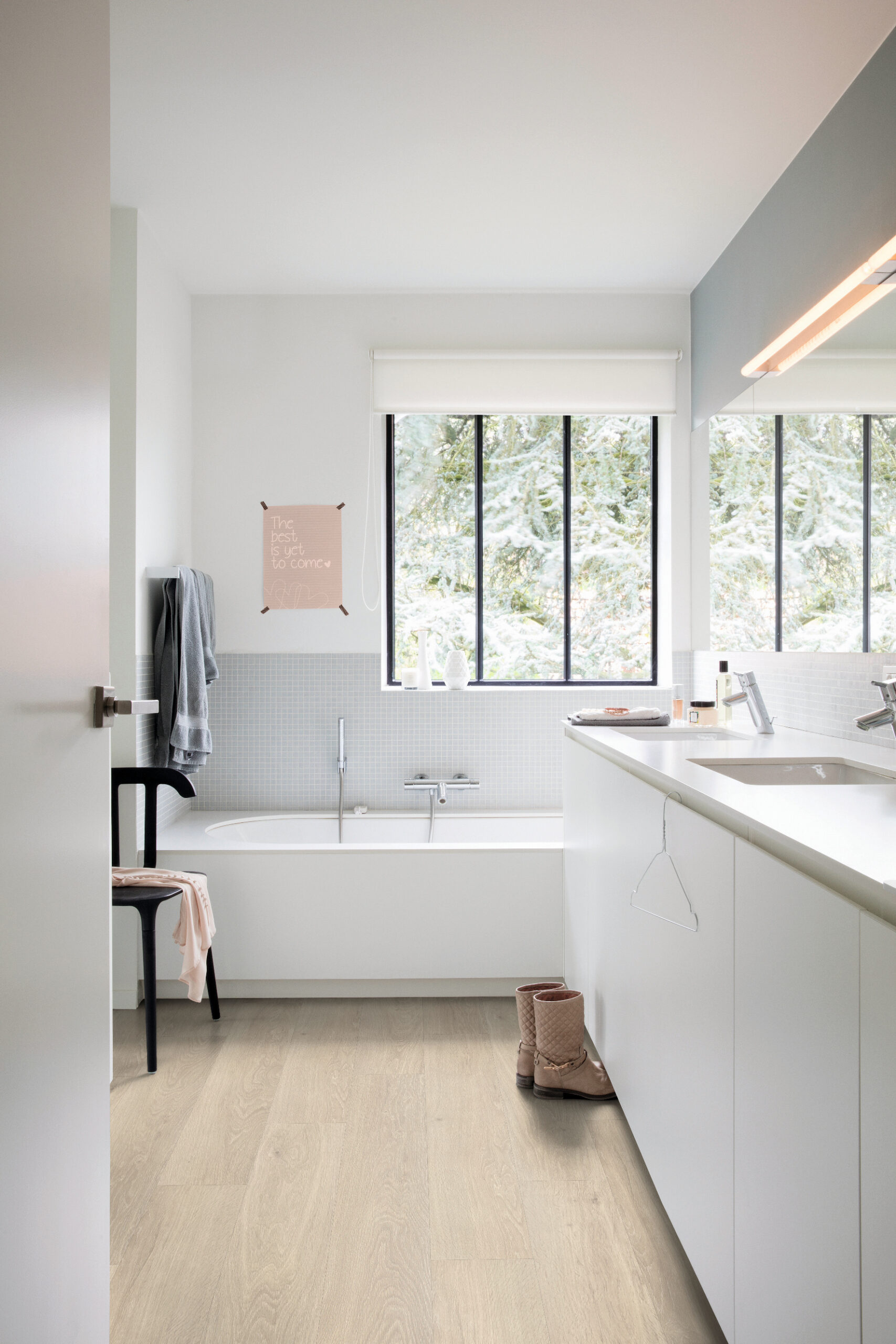 Vinyl flooring Quick-Step Pulse Sea breeze oak beige PUGP40080