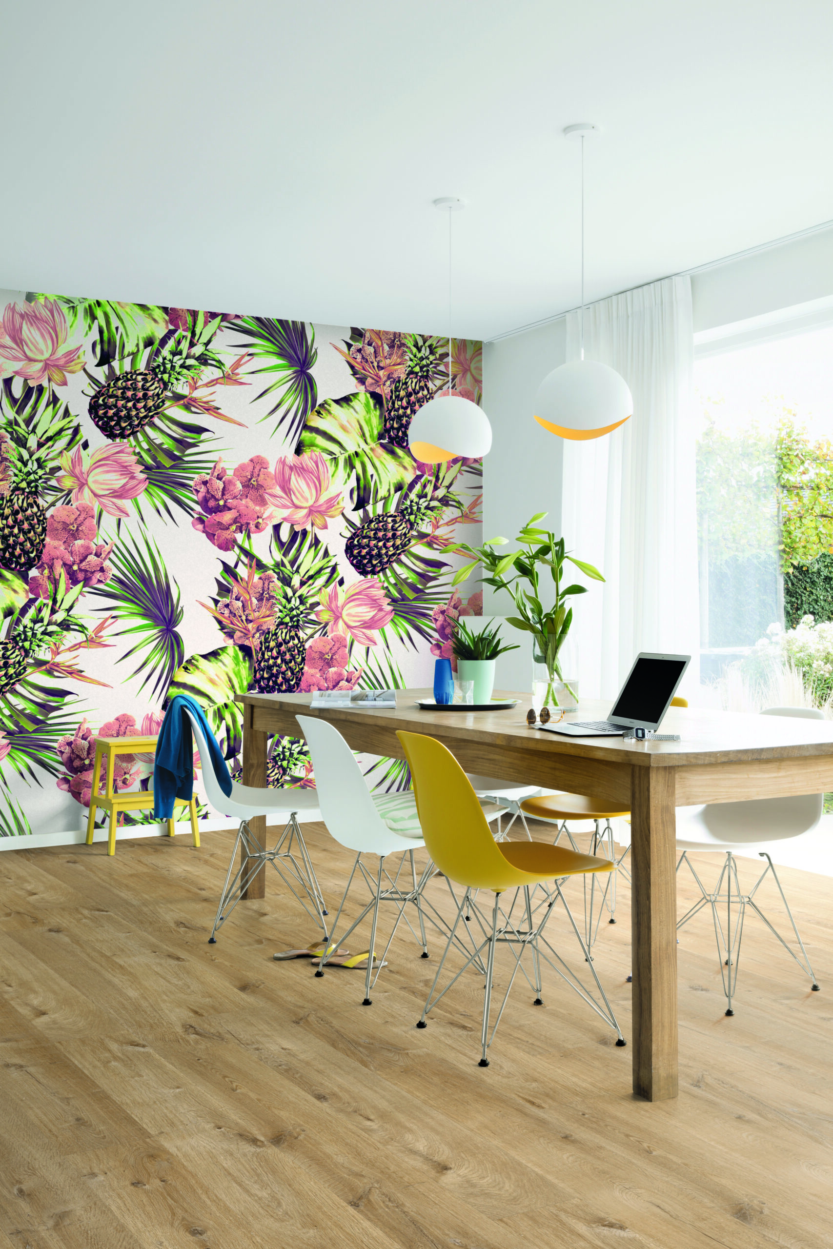 Vinyl flooring Quick-Step Bloom Cotton oak natural AVMPU40104