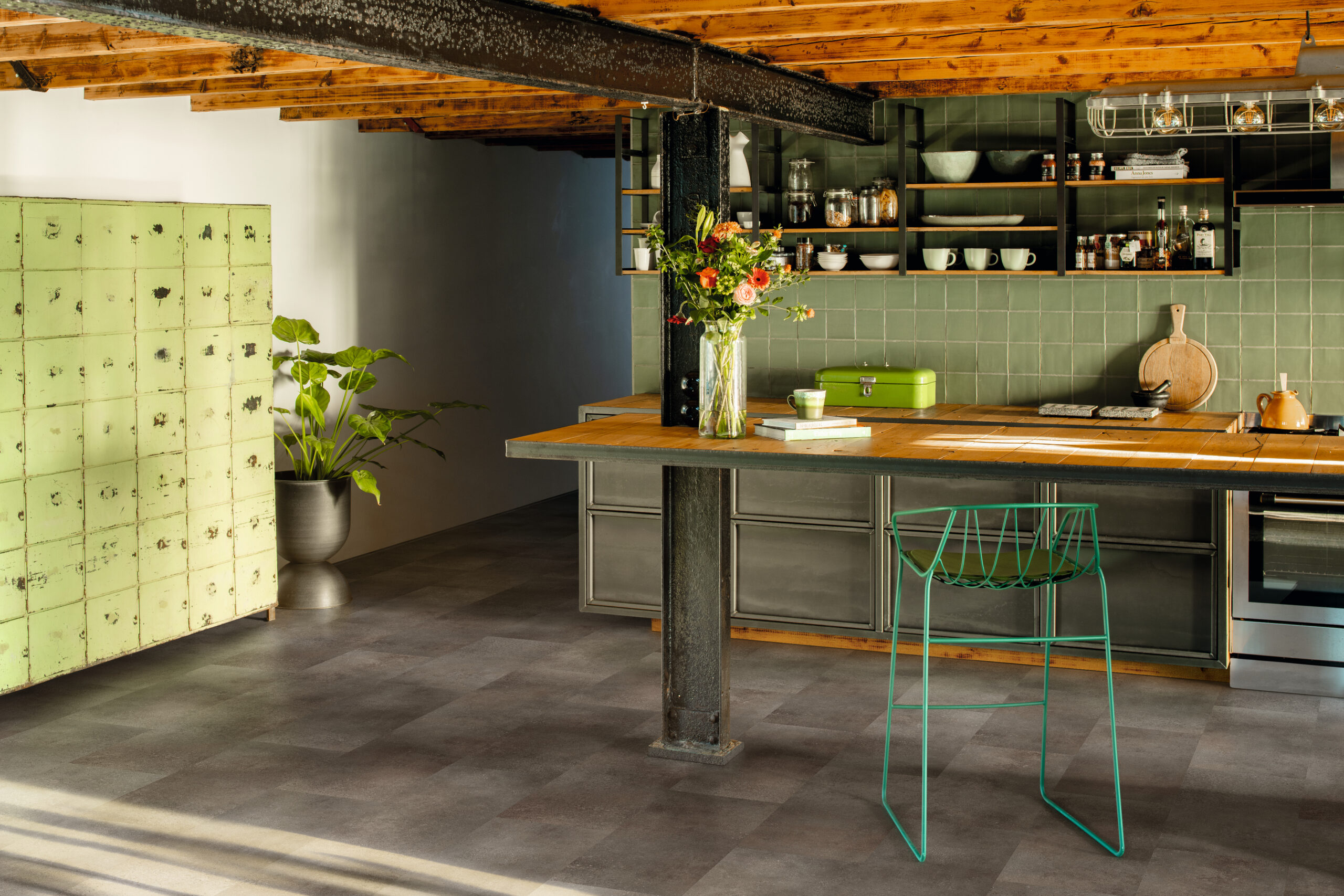 Vinila grīda Quick-Step Oro Black slate AVSTU40035