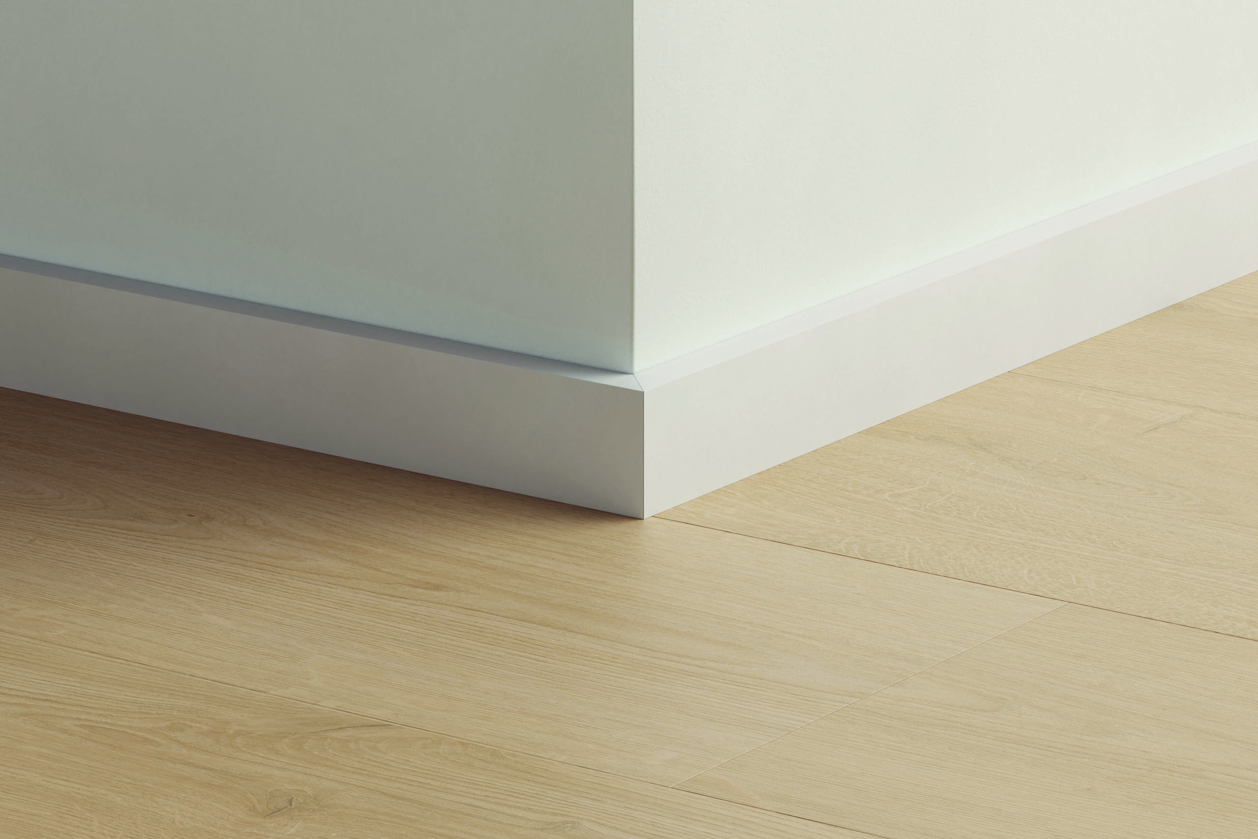 Ūdensizturīga krāsojama grīdlīste QSHSK38PAINT