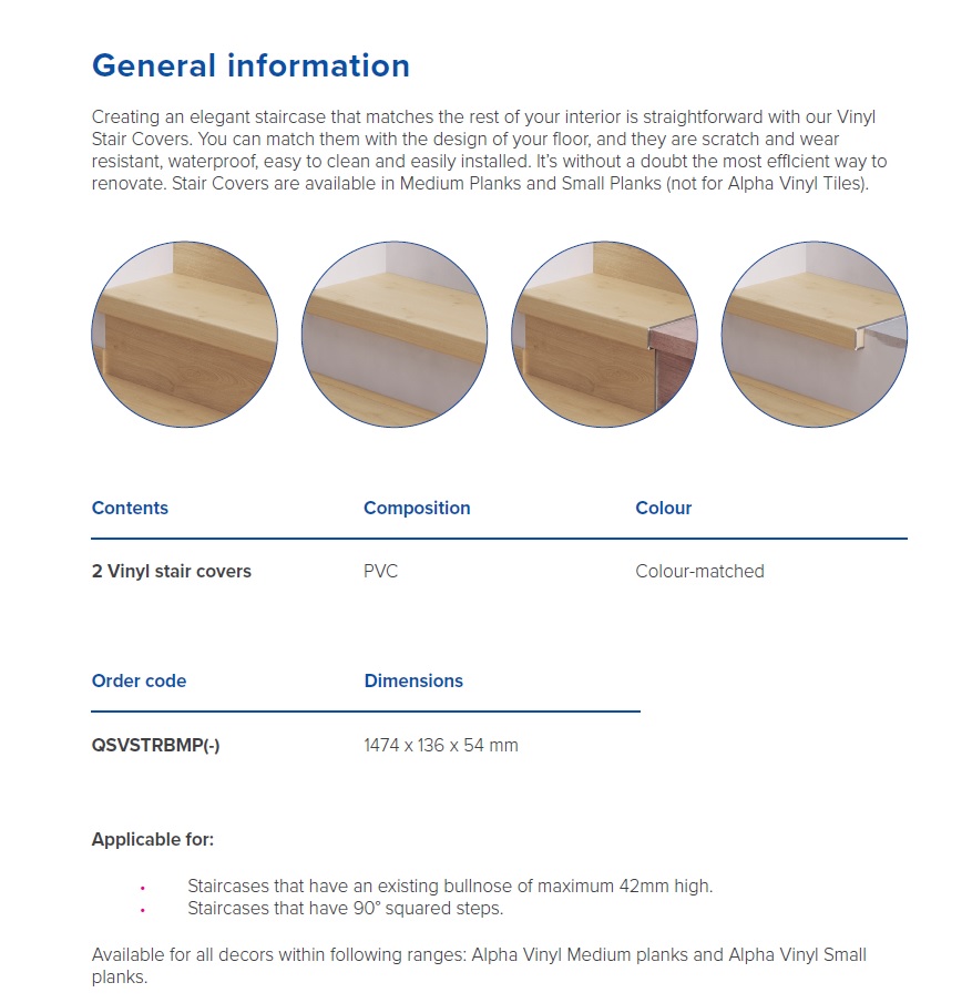 Quick-Step vinila pakāpiena profils 40238 - Attēls 3