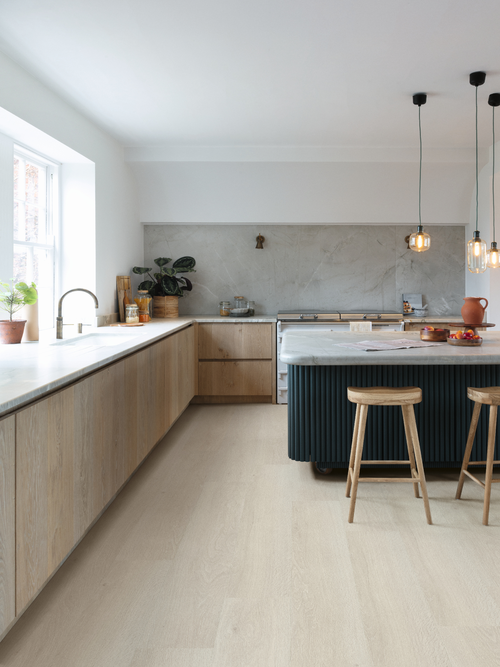 Vinila grīda Quick-Step Bloom Sea breeze oak light 40079