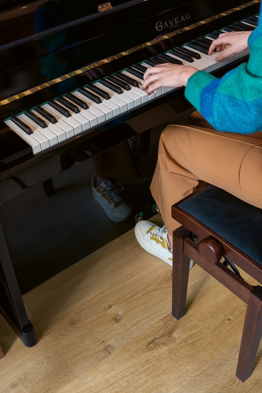 Vinyl flooring Quick-Step Bloom Cotton oak natural AVMPU40104