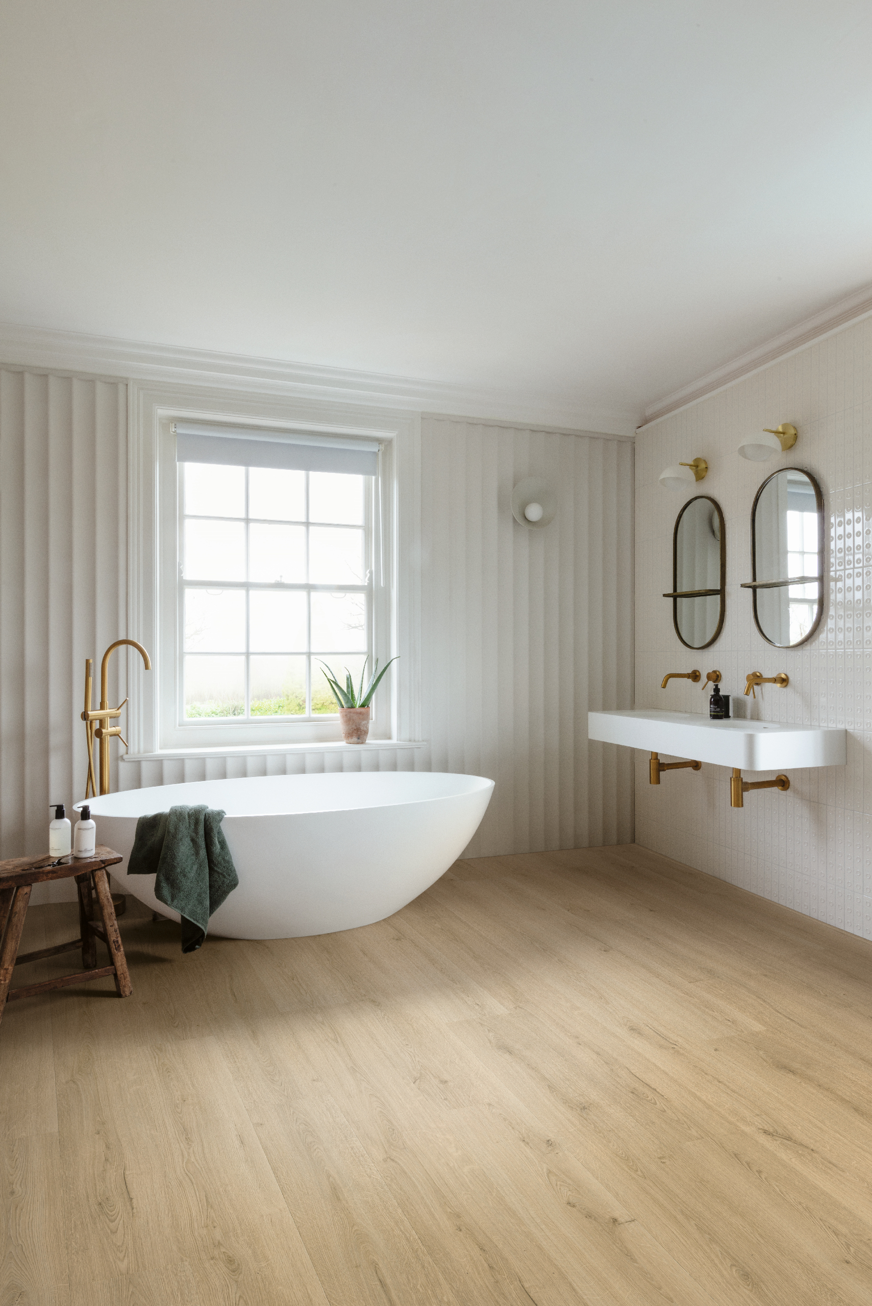 Vinila grīda Quick-Step Bloom Botanic beige AVMPU40236