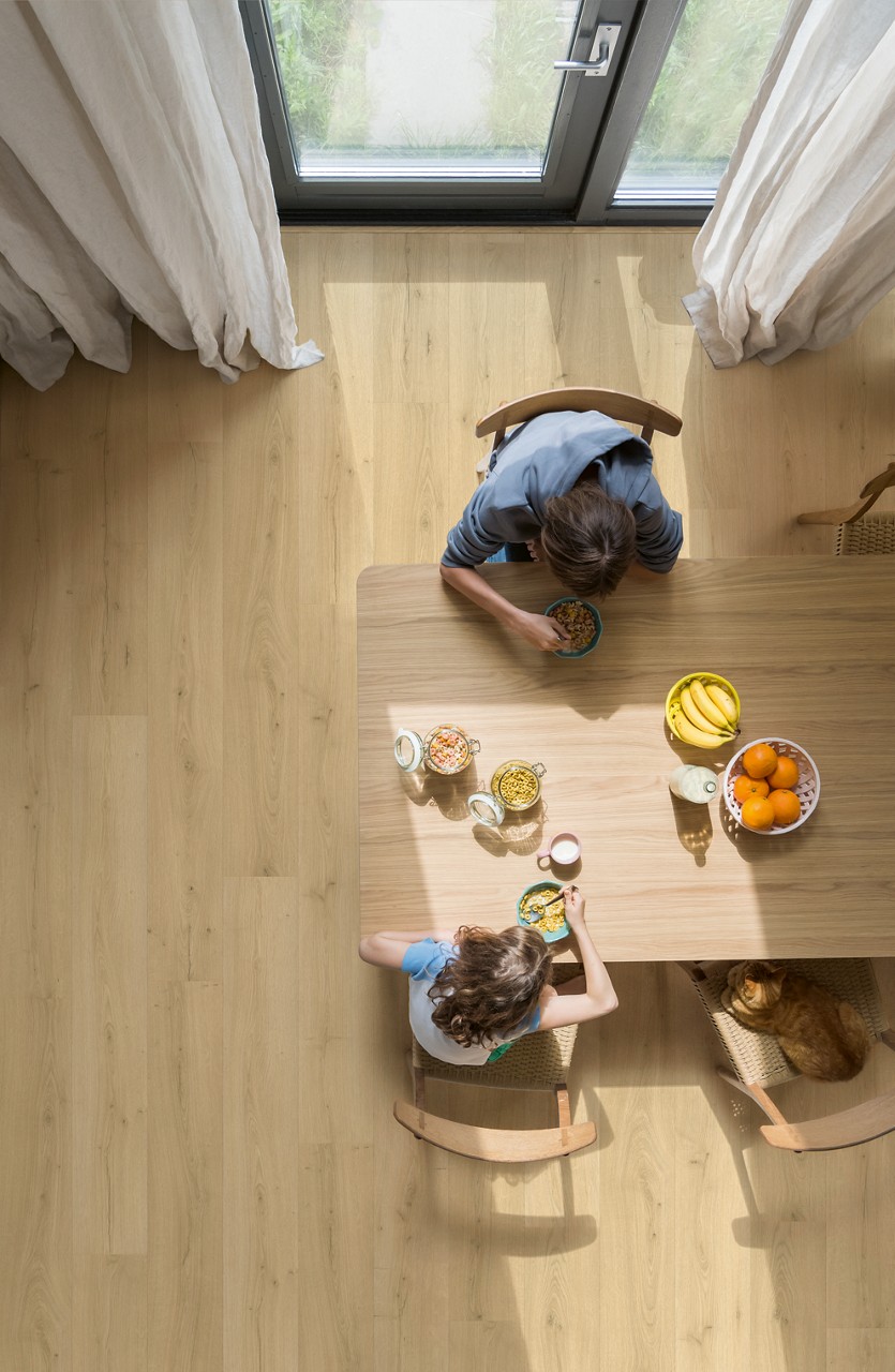 Vinila grīda Quick-Step Bloom Brushed oak beige AVMPU40319