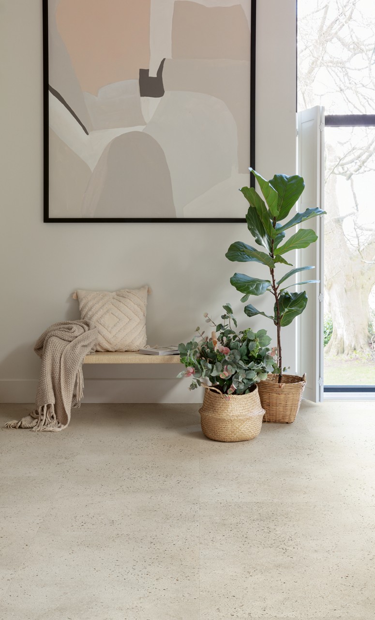 Vinila grīda Quick-Step Illume Oyster concrete AVMTU40275