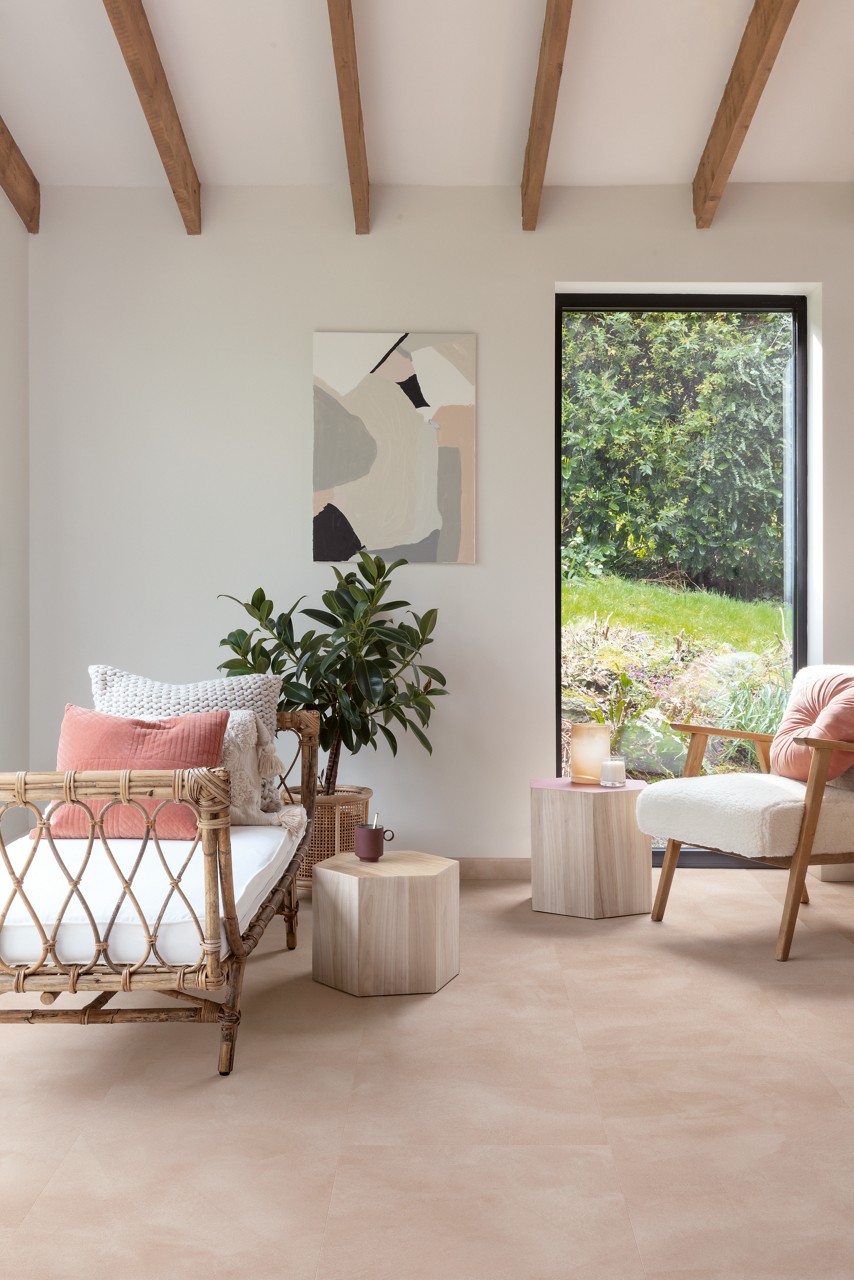 Vinila grīda Quick-Step Illume Soft blush AVMTU40333