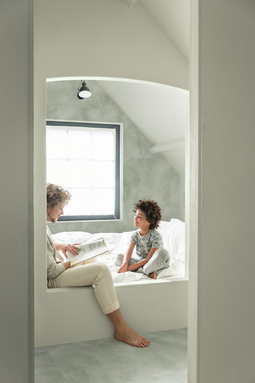 Vinila grīda Quick-Step Illume Soft sage AVMTU40334