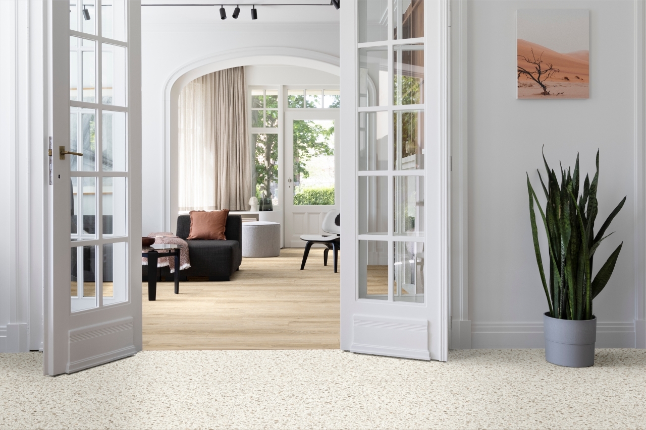 Vinila grīda Moduleo Roots Blackjack Oak 22215, Lugano 46210