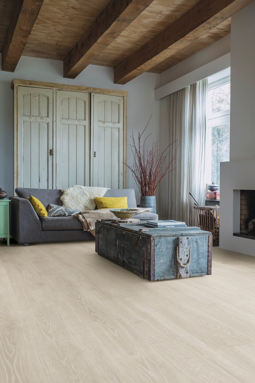 Quick-Step lamināts Majestic Woodland Oak Light Grey MJ3547 32. klase