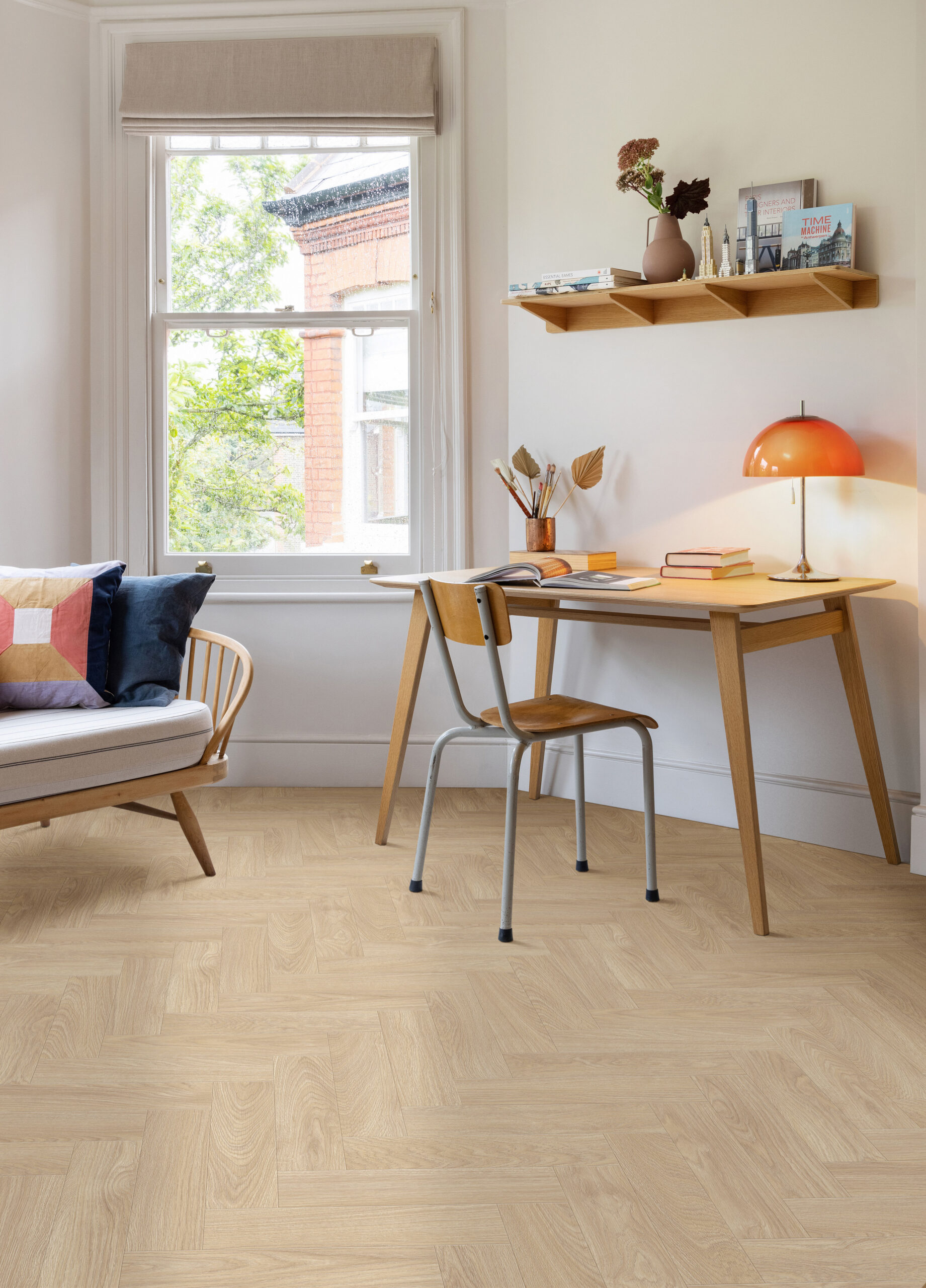 Vinila grīda Moduleo Roots Herringbone Laurel Oak 51229